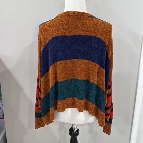 Free people all about you striped soft pullover sweater - Picture 7 of 9